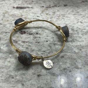 Bourbon and Bowties bracelet - iridescent grey